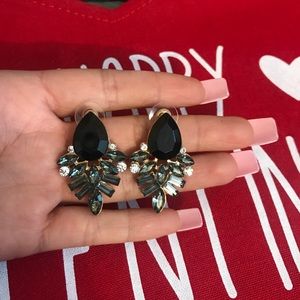 Black earrings